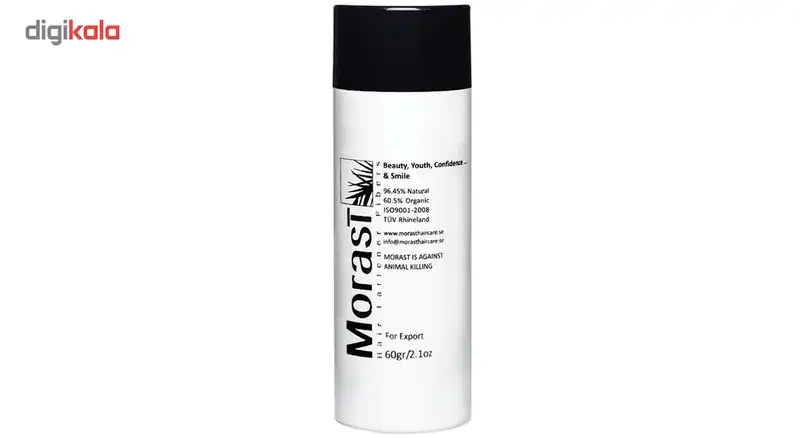 پودر پرپشت کننده مو مورست مدل Medium Brown وزن 60 گرم رنگ قهوه ای متوسط