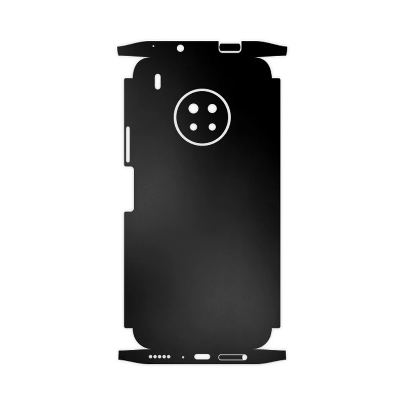 برچسب پوششی ماهوت مدل Black-Matte-FullSkin مناسب برای گوشی موبایل هوآوی Y9a