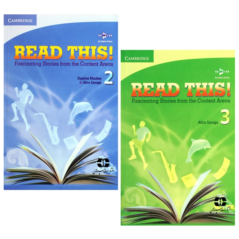 کتاب Read This اثر Daphne Mackey And Alice Savage انتشارات سپاهان جلد 2 و 3