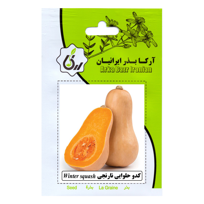 بذر کدو حلوایی نارنجی آرکا بذر ایرانیان کد ARK-135 بذر کدو حلوایی نارنجی آرکا بذر ایرانیان کد ARK-135