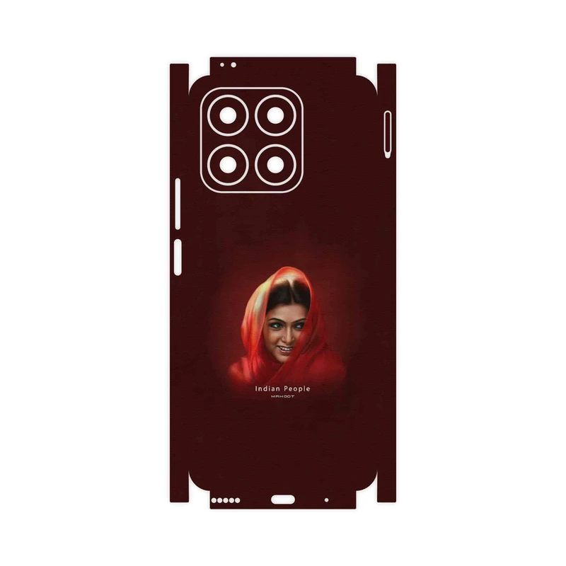 برچسب پوششی ماهوت مدل Portrait of an Indian Woman-FullSkin مناسب برای گوشی موبایل آنر X8a