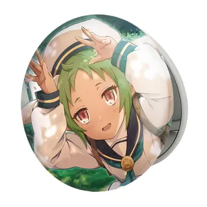 آینه جیبی خندالو طرح سیلفیت انیمه موشوکو تنسی مدل تاشو کد 24124 