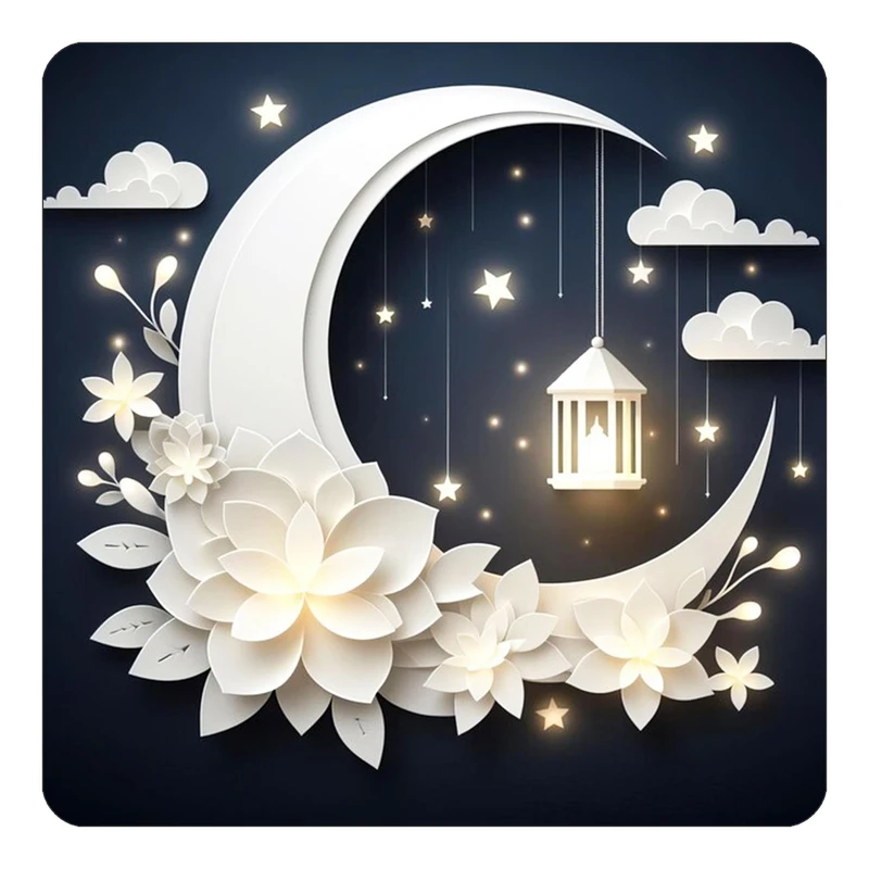 مگنت کاکتی طرح ماه و ستاره مدل mp53733