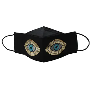 ماسک پارچه ای مدل چشم 0077