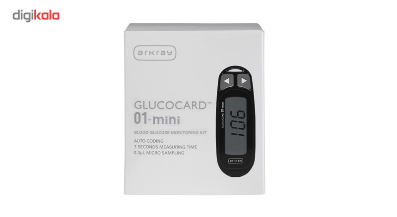 دستگاه تست قند خون آرکری مدل Glucocard 01 Mini