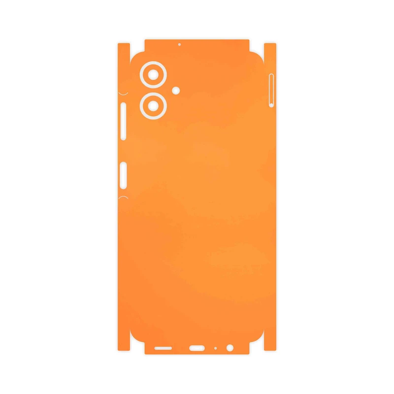برچسب پوششی ماهوت مدل Matte-Orange-FullSkin مناسب برای گوشی موبایل سامسونگ Galaxy A06