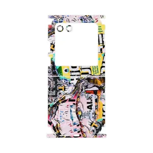 MAHOOT Collage of Teared Paper-FullSkin Cover Sticker for Motorola Razr 40 Ultra