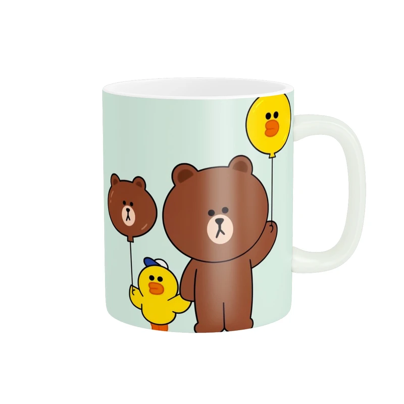 ماگ پاد آفرین طرح کارتونی کد 5749