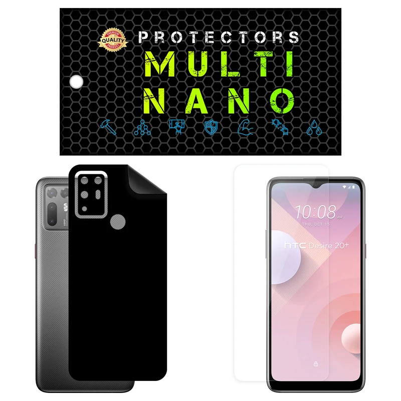 محافظ صفحه نمایش مولتی نانو مدل X-SFM مناسب برای گوشی موبایل اچ تی سی Desire 20 Plus به همراه برچسب پوششی