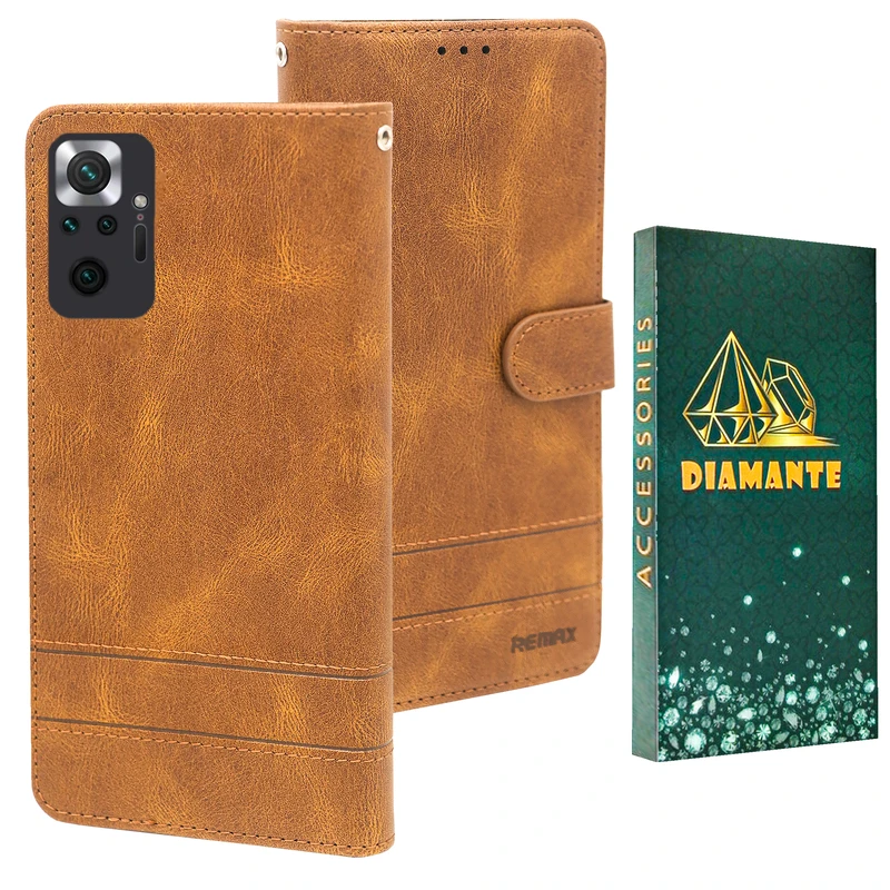 کیف کلاسوری دیامانته مدل gn مناسب برای گوشی موبایل شیائومی Redmi Note 10 Pro Max