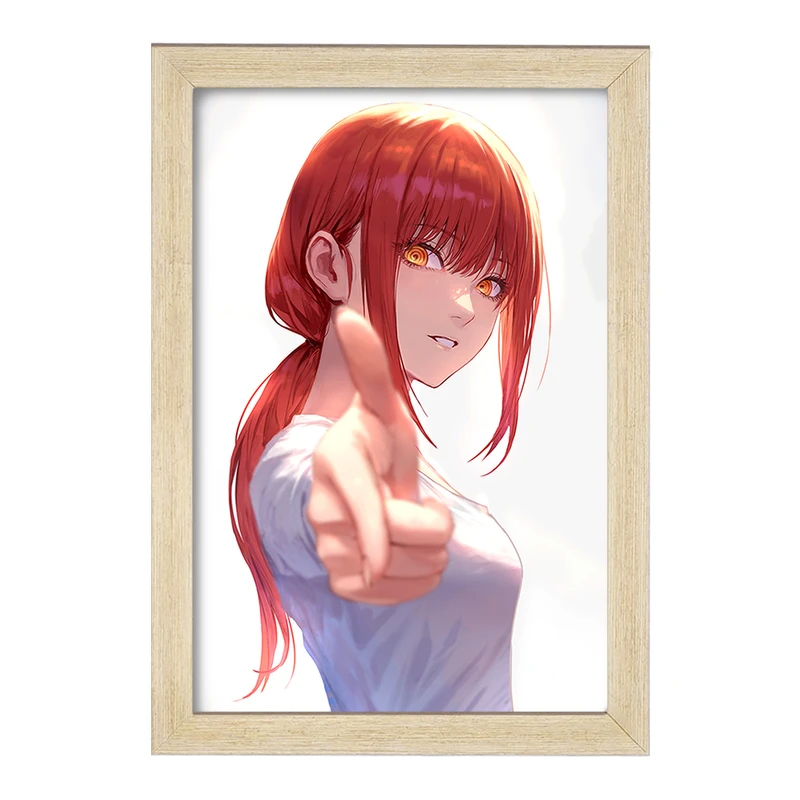 تابلو خندالو مدل ماکیما انیمه مرد اره ای Chainsaw Man  کد 23209