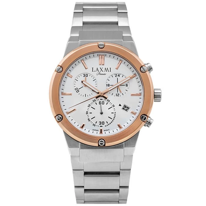 ساعت مچی عقربه‌ای مردانه کوارتز لاکسمی مدل 8125G-5