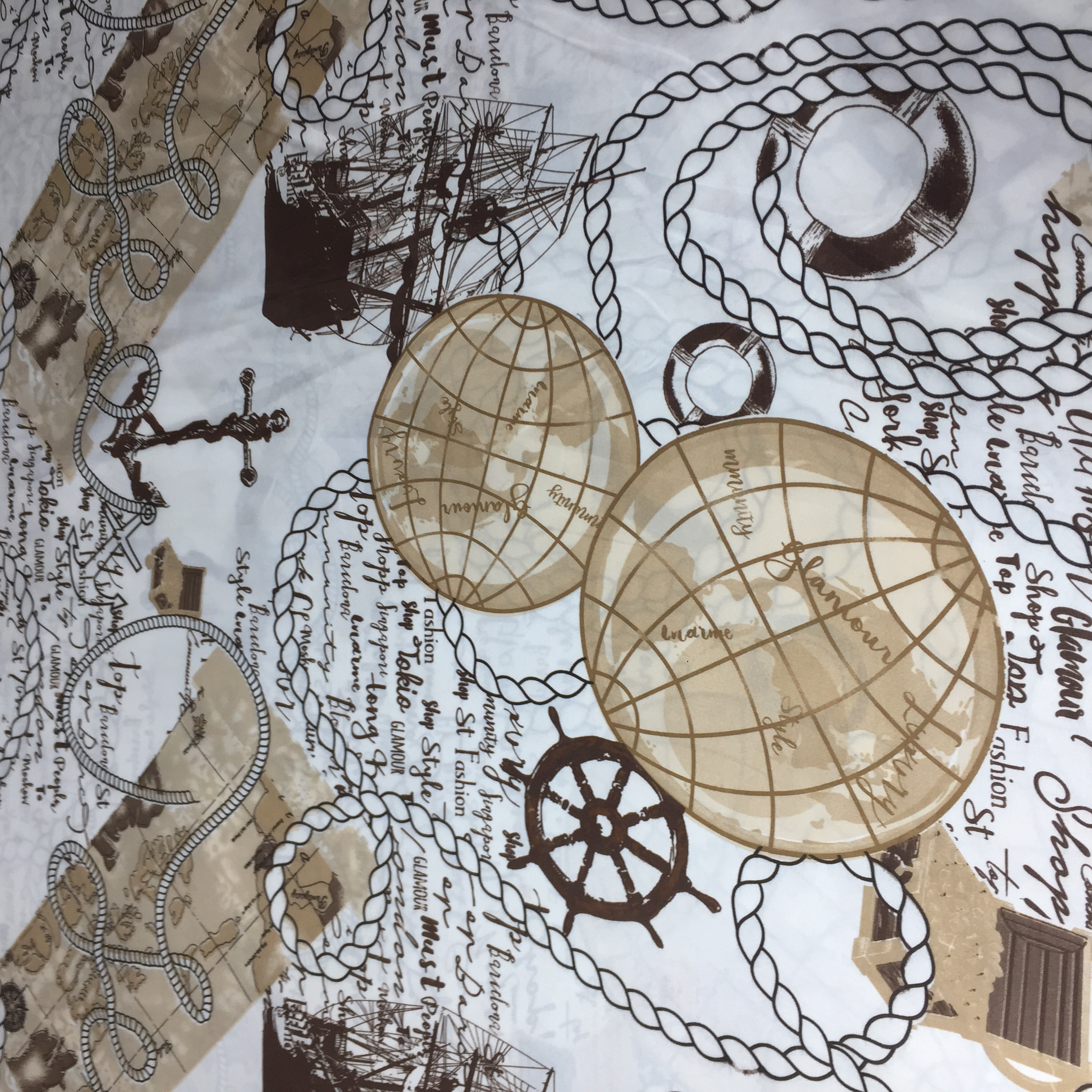 پارچه ملحفه کوکو جم مدل جهان