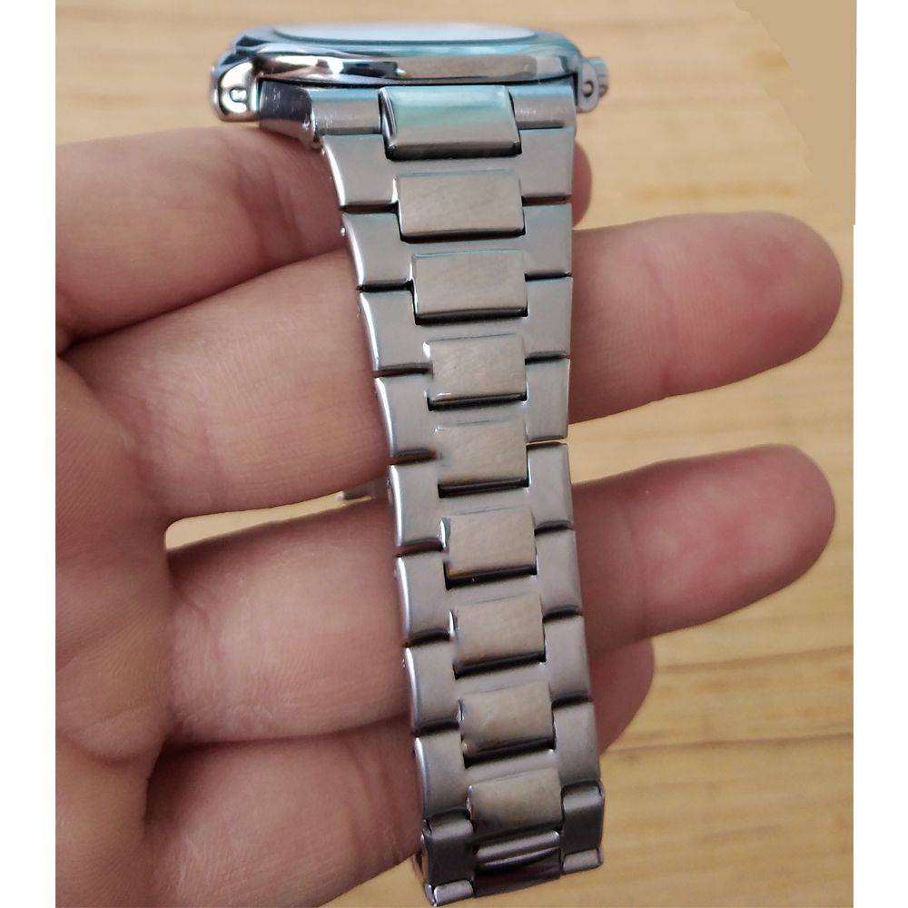ساعت مچی عقربه‌ای مردانه مدل ناتیلوس بندفلزی کد Patek Philippe NAUTILUS P8168B -  - 8