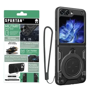 Spartan Magnet Ring Strap Cover for Samsung Galaxy Z Flip 6