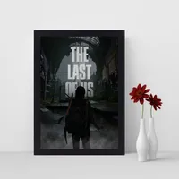 تابلو نوری گیم دکور طرح سریال آخرین بازمانده از ما مدل the last of us