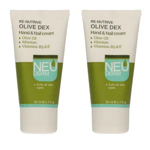 کرم دست و ناخن نئودرم مدل Olive Dex حجم 50 میلی لیتر مجموعه 2 عددی