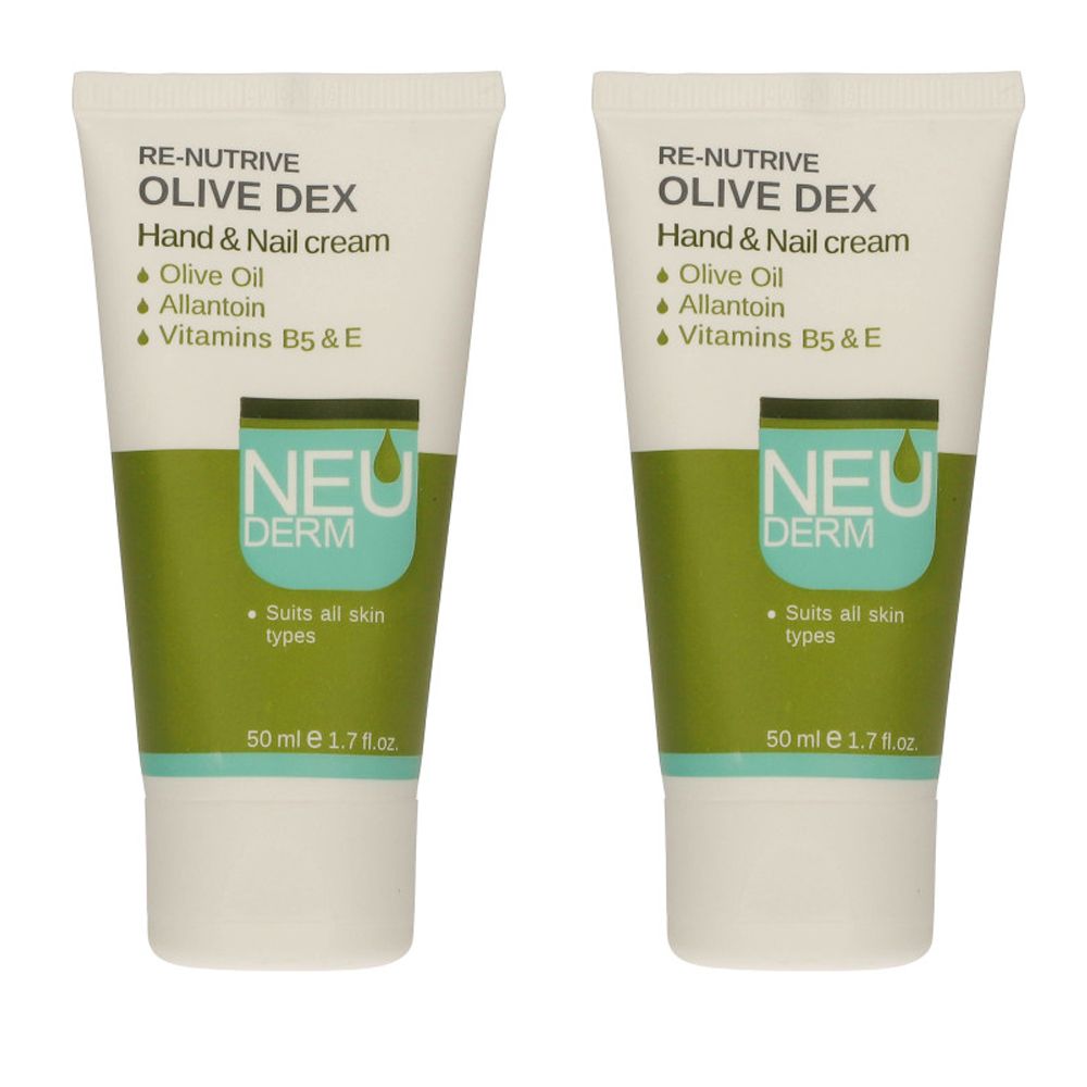 کرم دست و ناخن نئودرم مدل Olive Dex حجم 50 میلی لیتر مجموعه 2 عددی -  - 1