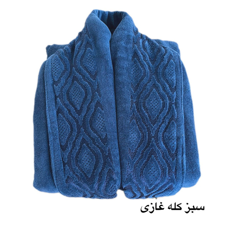 حوله پالتویی آقای کاریزما طرح ای سی سایز 125 مناسب برای قد 160 الی 185 سانتی متر