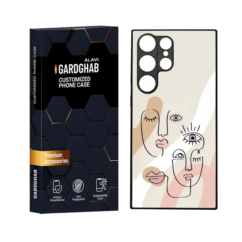 کاور گارد قاب علوی مدل دورژله ای مناسب برای گوشی موبایل سامسونگ Galaxy S23 Ultra