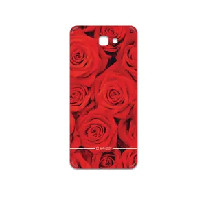 MAHOOT Red-Flower Cover Sticker for Samsung Galaxy J7 Prime
