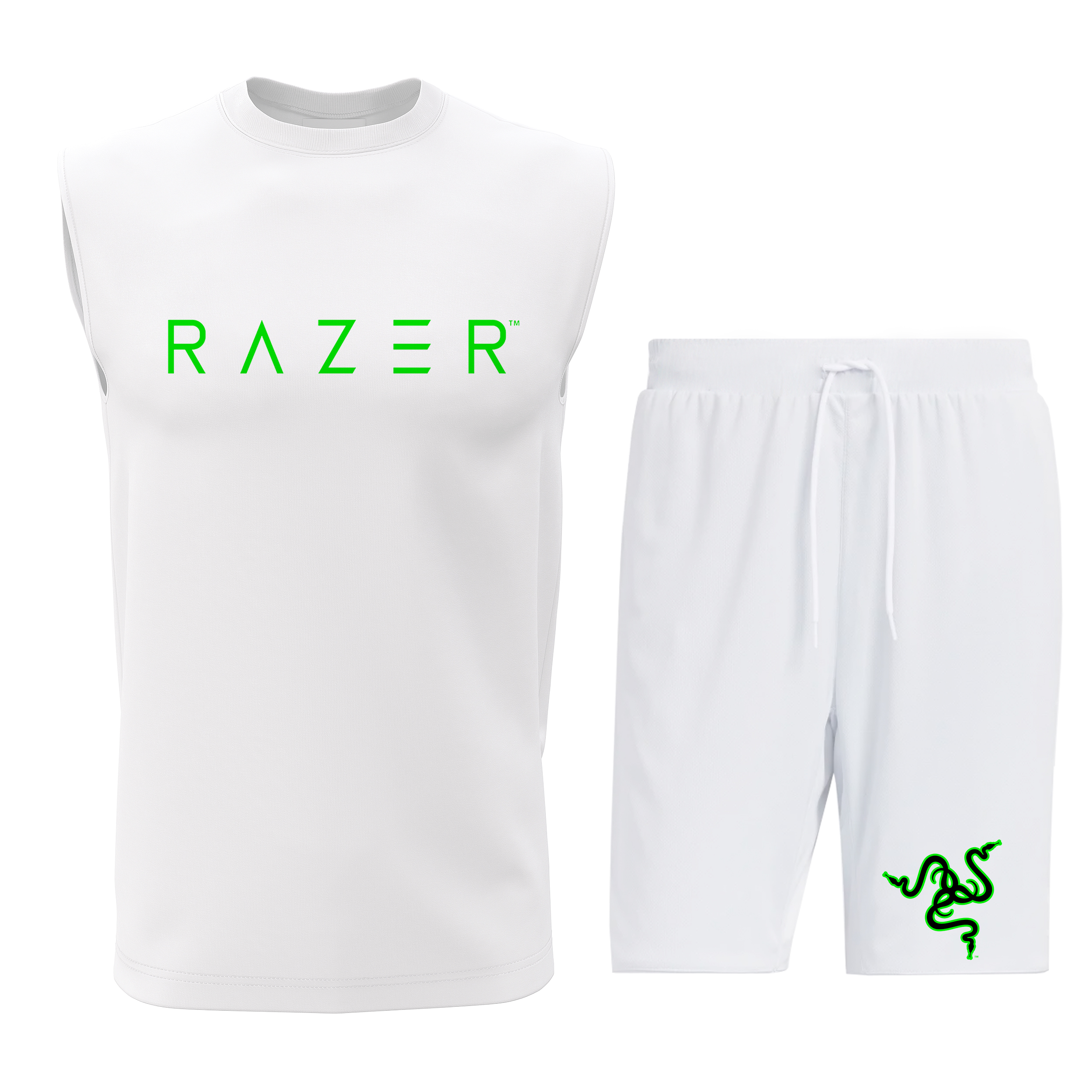 ست تاپ و شلوارک مردانه مدل R024W