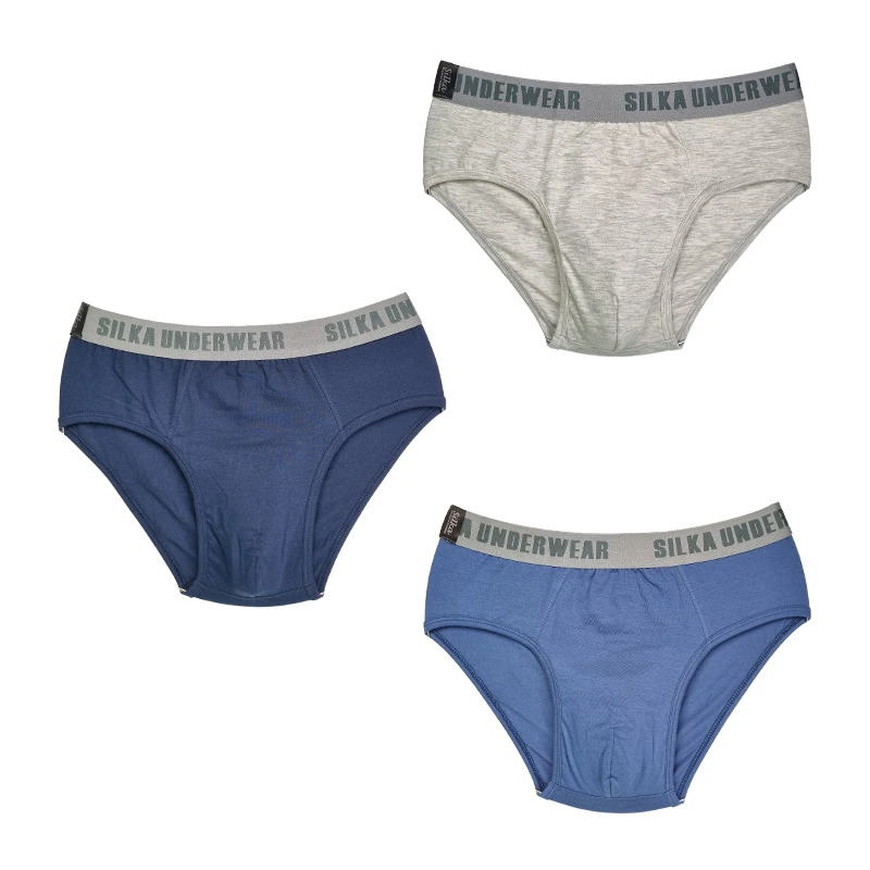 شورت اسلیپ مردانه سیلکا مدل ساده مجموعه سه عددی