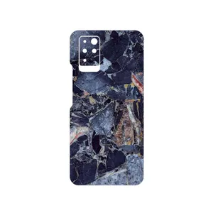 MAHOOT Broken black marble Cover Sticker for Infinix Note 10