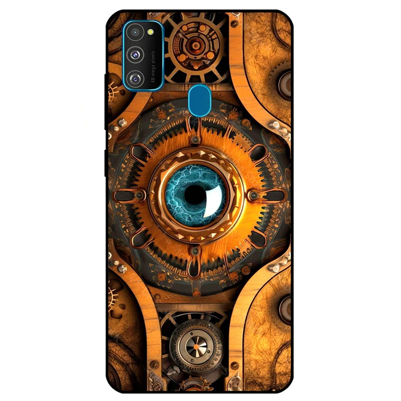 کاور مگافون طرح گاوصندوق مدل 1900 مناسب برای گوشی موبایل سامسونگ Galaxy M21 / M30 S         