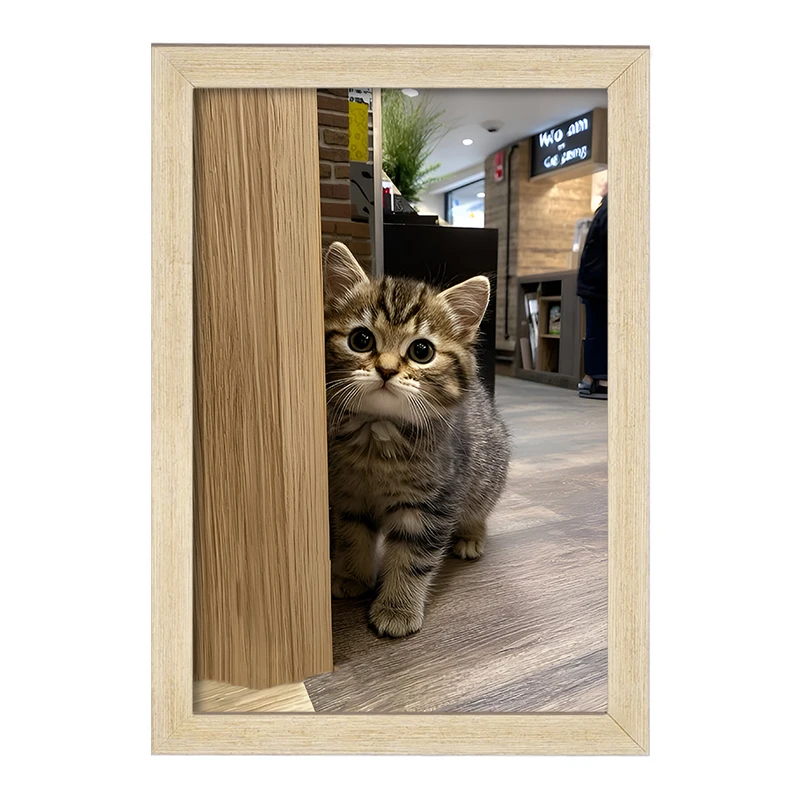 تابلو خندالو مدل گربه (cat) کد F7807