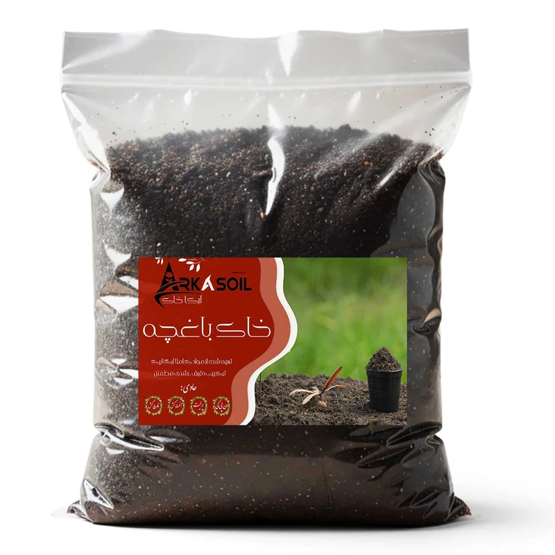 خاک باغچه آرکا خاک مدل 4LT وزن 2 کیلوگرم