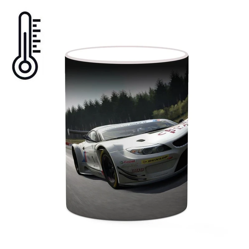 ماگ حرارتی کاکتی مدل بازی Gran Turismo کد mgh28739