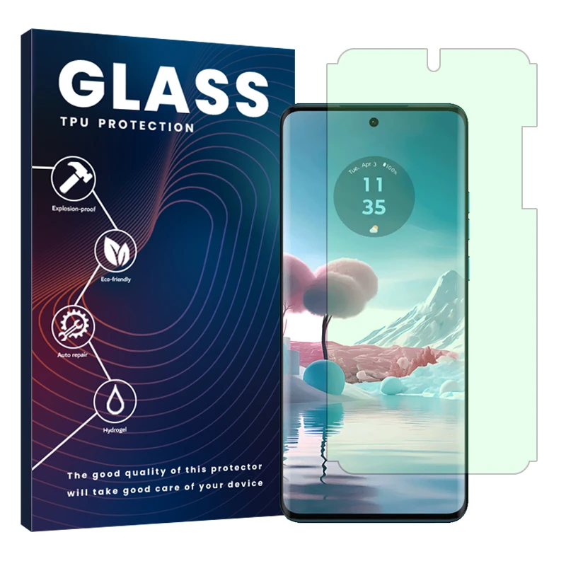 محافظ صفحه نمایش حفاظت از نور سبز گلس مدل Eye Care مناسب برای گوشی موبایل موتورولا Edge 40 Neo
