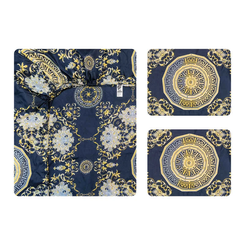 سرویس ملحفه آدنو مدل پروین کد CH129 دونفره 3 تکه