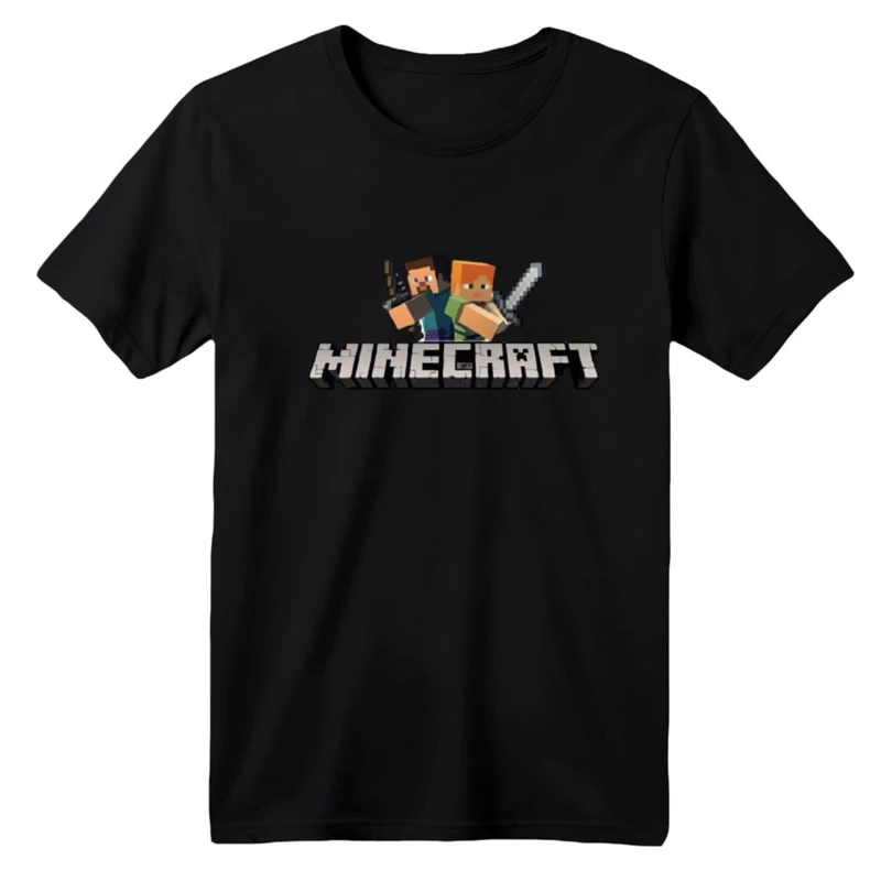تی شرت آستین کوتاه بچگانه مدل ماینکرفت کد ۲