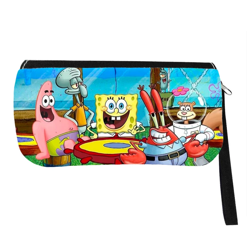 جامدادی پاد آفرین مدل کارتونی طرح باب اسفنجی و دوستان کد p343