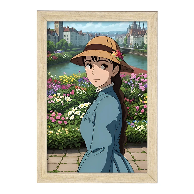 تابلو خندالو مدل سوفی انیمه قلعه متحرک هاول کد F9993