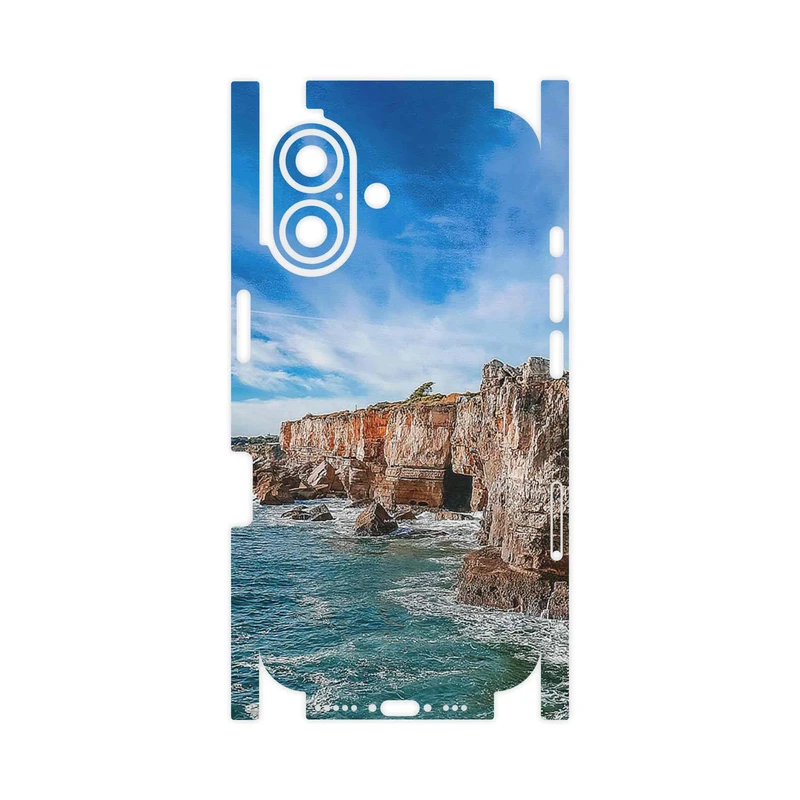 برچسب پوششی ماهوت مدل Rock Mountain-FullSkin مناسب برای گوشی موبایل اپل iPhone 16