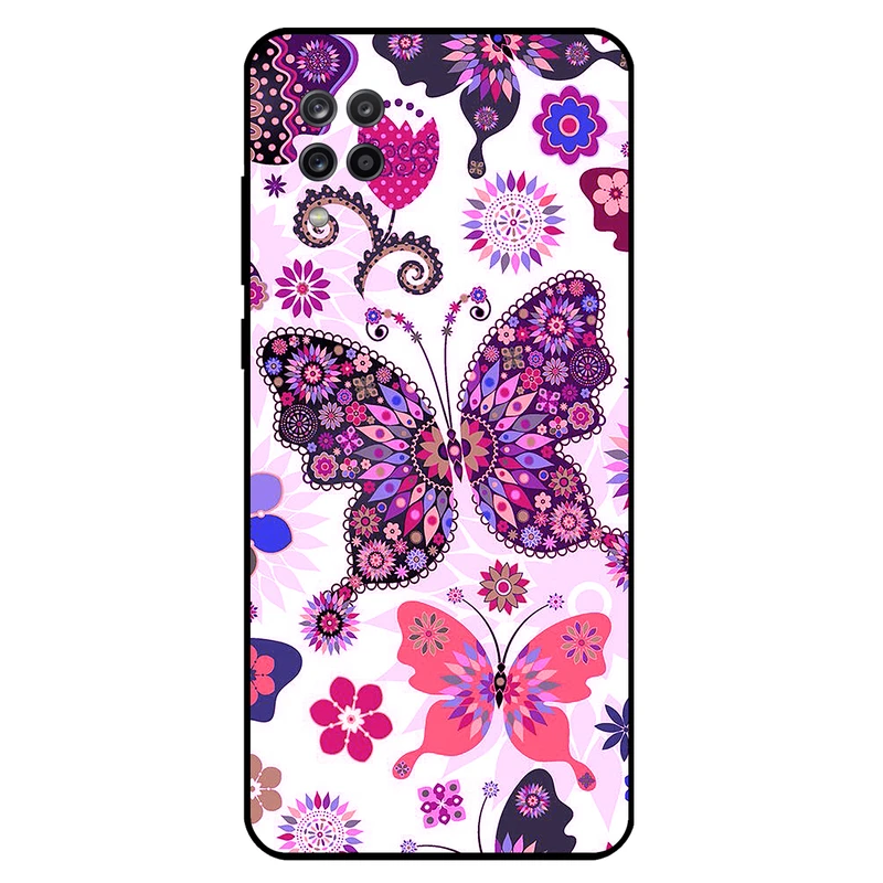 کاور مگافون طرح پروانه مدل 6356 مناسب برای گوشی موبایل سامسونگ Galaxy F22 