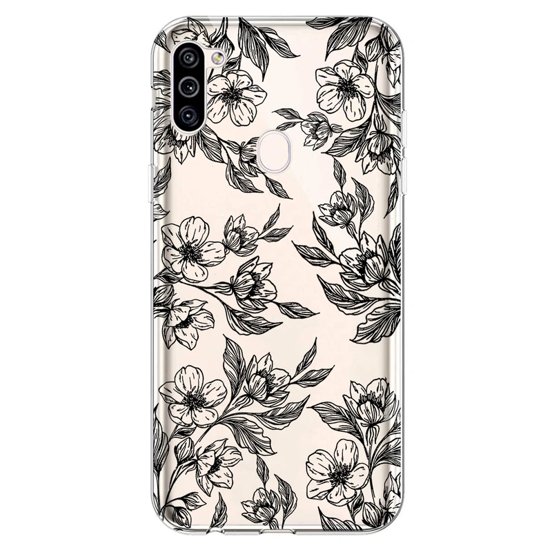 کاور مگافون طرح گل مدل C50-B مناسب برای گوشی موبایل سامسونگ Galaxy A11 / M11