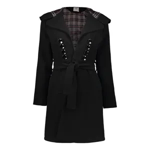 پالتو زنانه مدل کلاه دار عروسکی