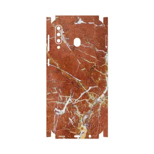MAHOOT Red Marble-FullSkin Cover Sticker for Samsung Galaxy M30