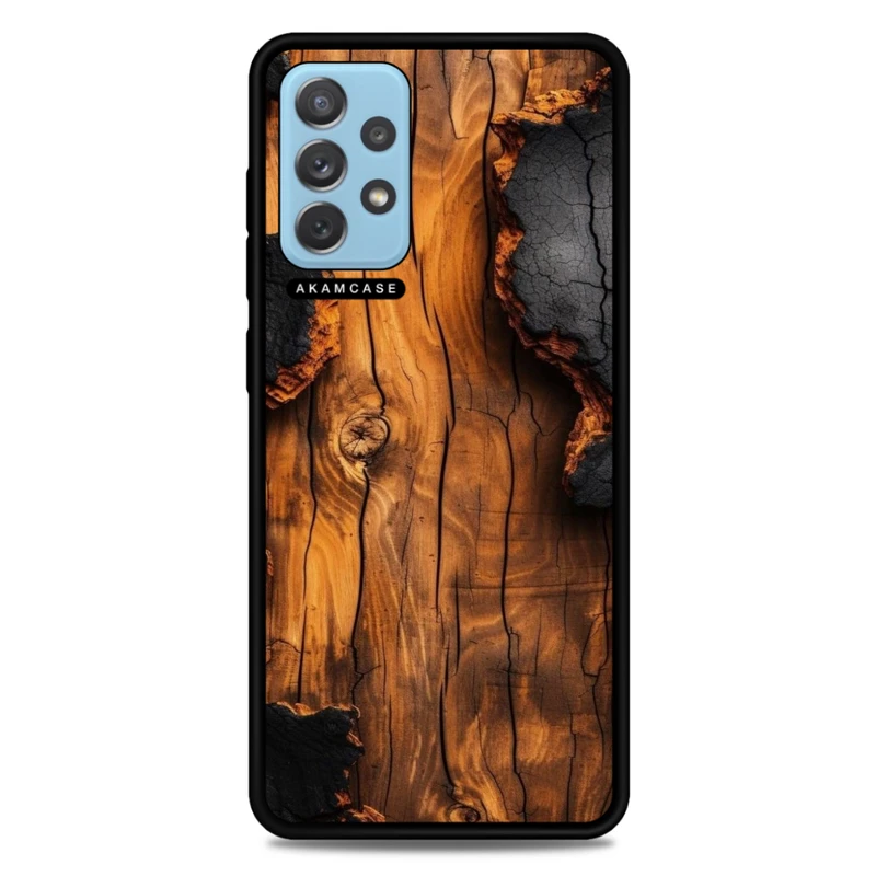 کاور آکام مدل AMC-WSGA72-WOOD-12 مناسب برای گوشی موبایل سامسونگ Galaxy A72