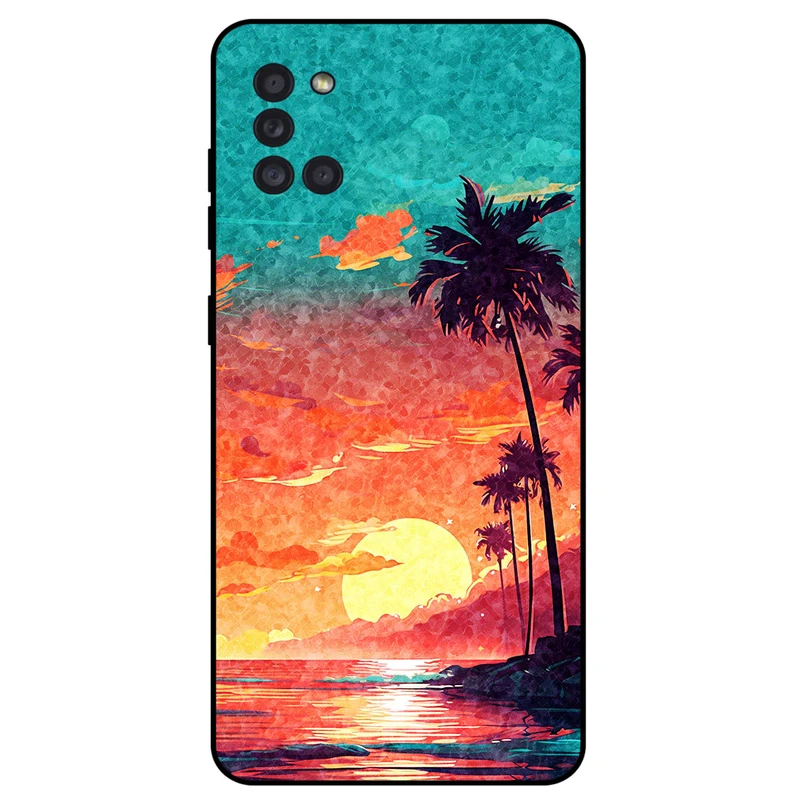 کاور مگافون طرح تابستان مدل 8000 مناسب برای گوشی موبایل سامسونگ Galaxy A31          