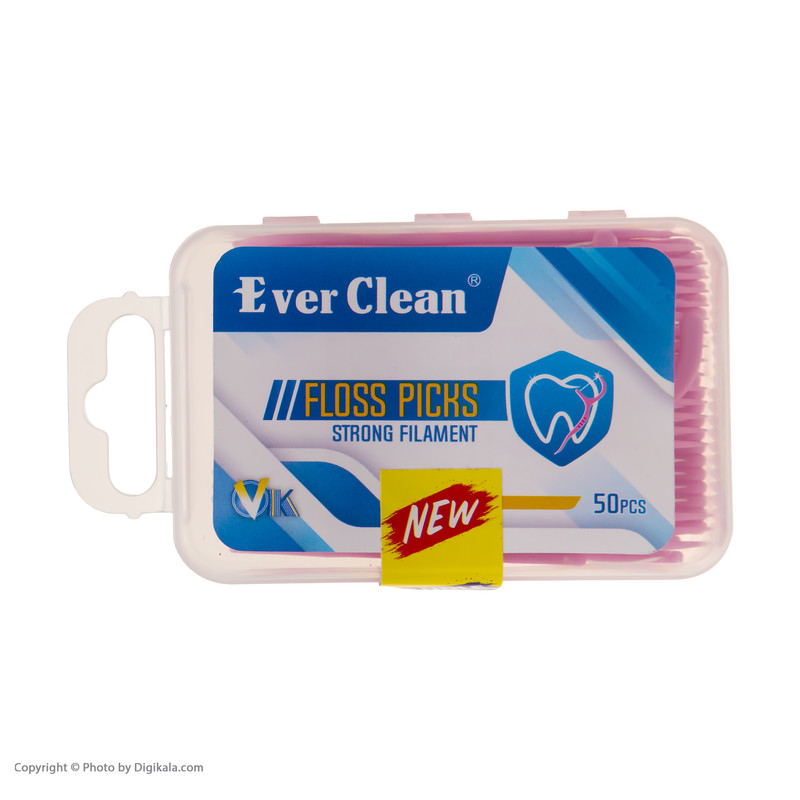 نخ دندان اورکلین مدل EVC015 بسته 50 عددی