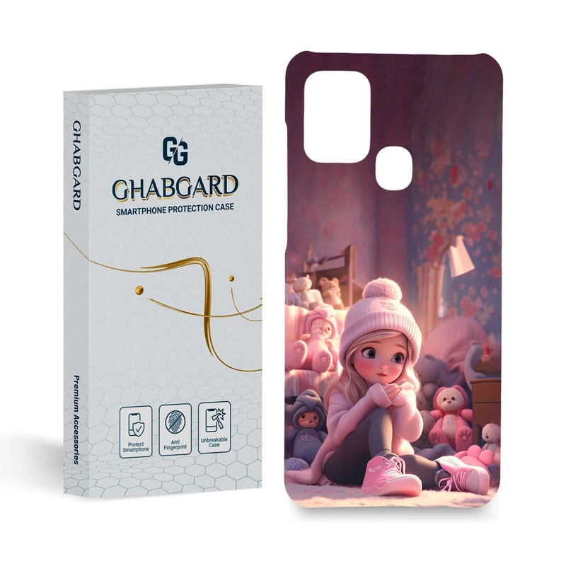 کاور قاب گارد مدل دخترانه مناسب برای گوشی موبایل سامسونگ Galaxy A21s