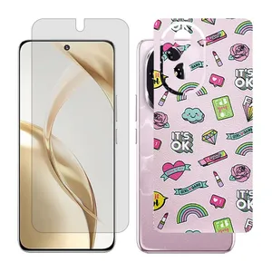 Glass Together model matte screen protector suitable for Honor 200 mobile phone with back cover sticker