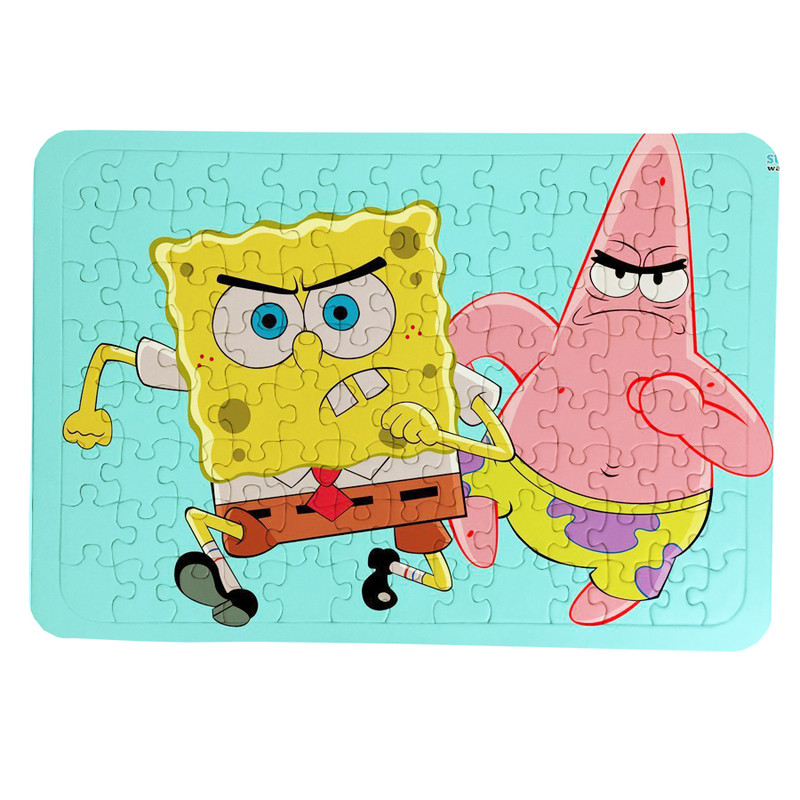 پازل 106 تکه طرح باب اسفنجی کد zo-4