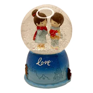 گوی موزیکال مدل پمپی Love طرح عشق و شادی کد PA4022