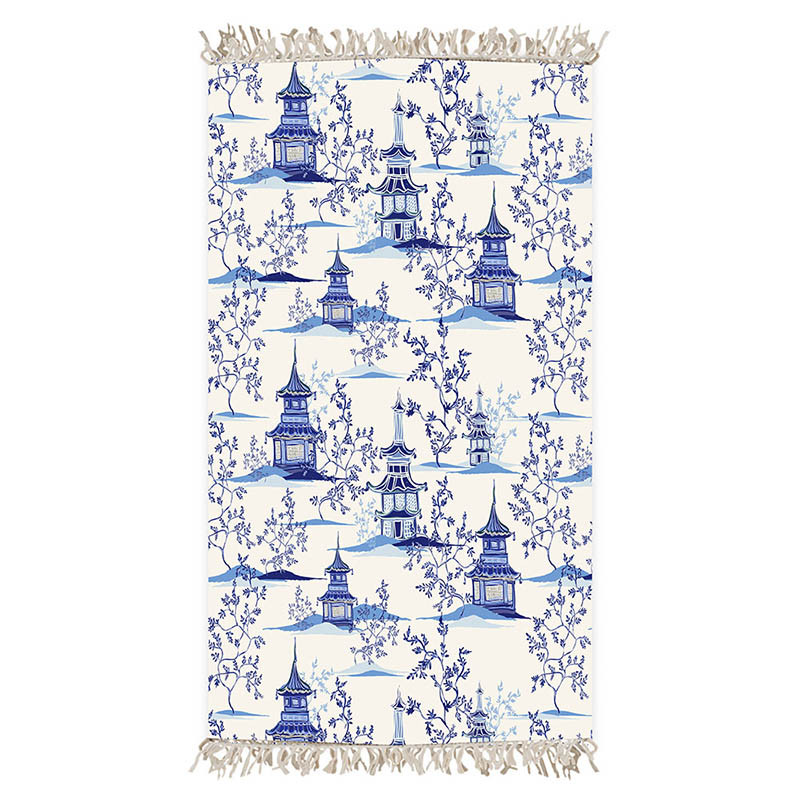 شال مبل مدل قلعه کد f31102 سایز 100x180 سانتی متر